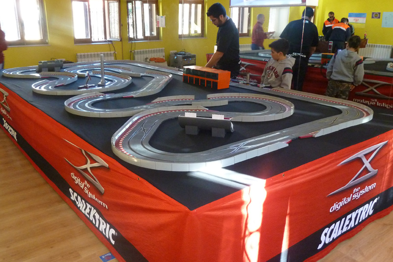 alquiler scalextric para ayuntamientos