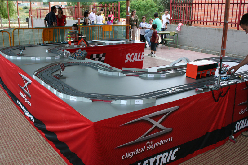alquiler de scalextric para colegios